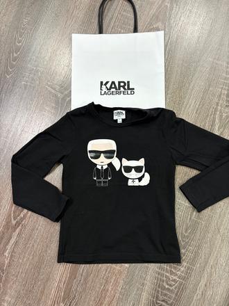 Karl lagerfeld tričko s dlhym rukavom na 6 rokov, 116