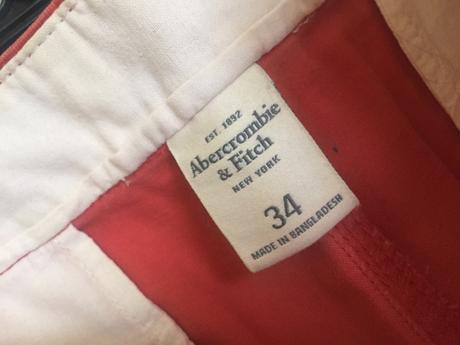 Panske abercrombie kratasy 34, abercrombie&fitch,34