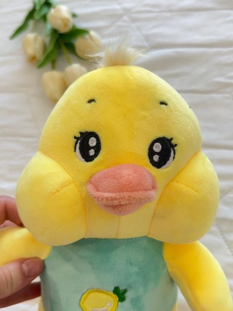 Plyšová kačička lemon,