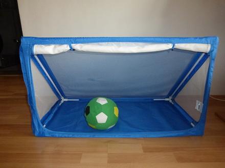 Futbalová brána ikea + lopta, 
