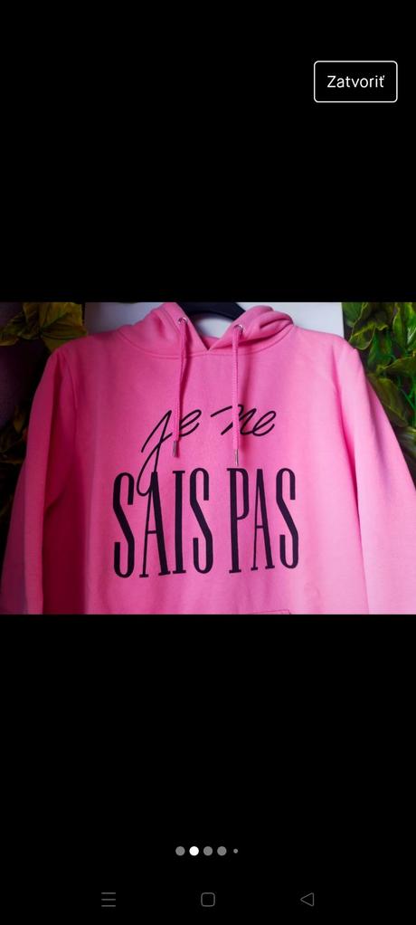 Mikina ružová, primark,m