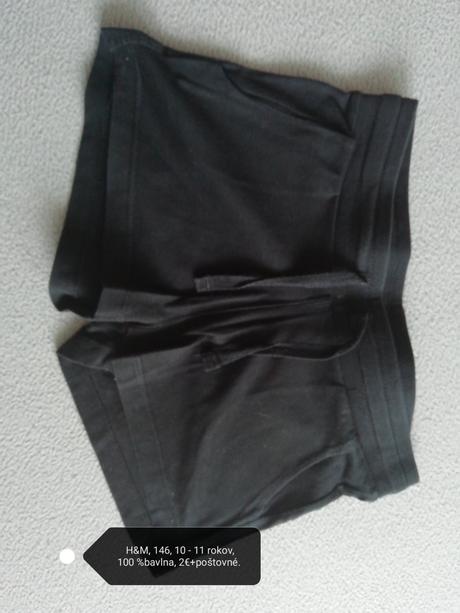 Dievčenské šortky +overal., 140–152