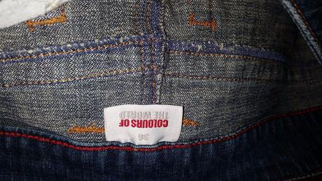 Minisukňa - rifľová krásna, 36