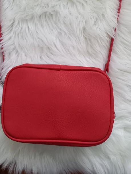 Červená kabelka zn. f&f, f&f