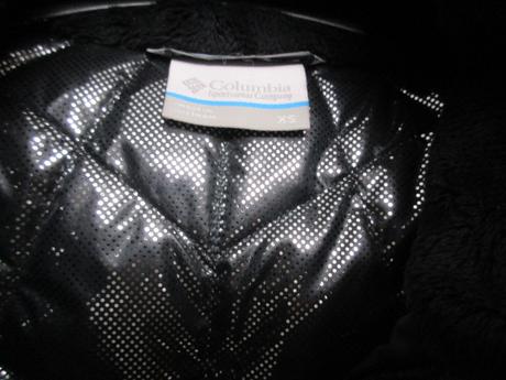 Zimná dlhá bunda columbia, columbia,xs