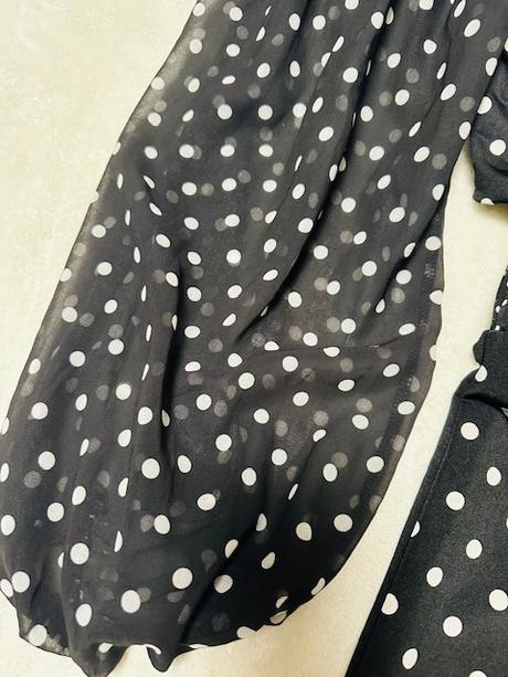 Nohavicový komplet s croptopom čiernobiely, bershka,l / m