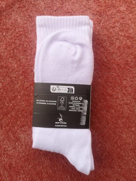Rip curl pánske ponožky 3 páry veľkosť 39-42, rip curl,39 / 40 / 42