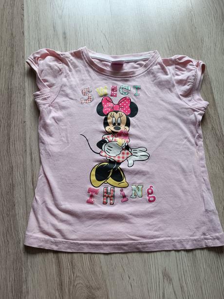 Ružové tričko- minnie mouse, disney,110