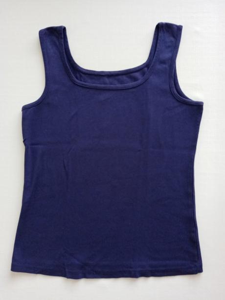 Tričko na ramienka fialové, l