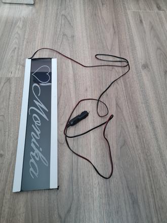 Svetelná tabuľka do kamióna monika,