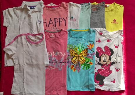 8x tričko + bonus, 122