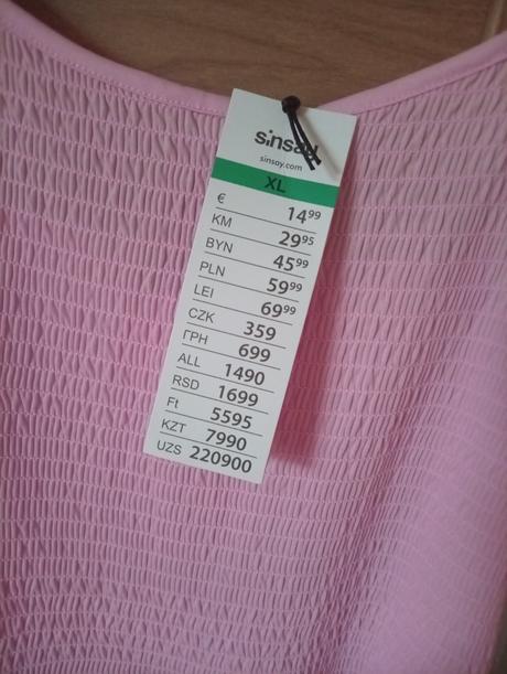 Šaty na leto, sinsay,xl