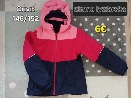 Zimna lyziarska bunda 146/152, crivit,152