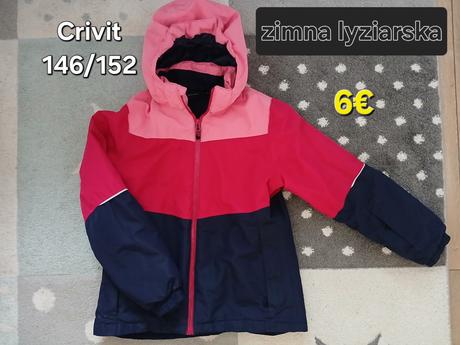 Zimna lyziarska bunda 146/152, crivit,152