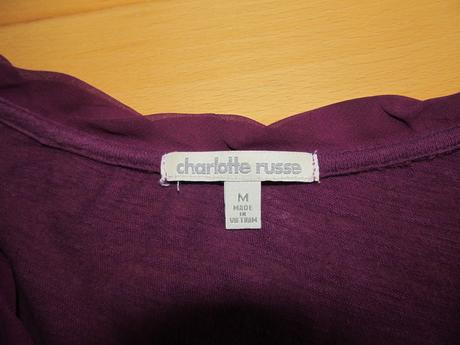 Tricko charlotte russe, s