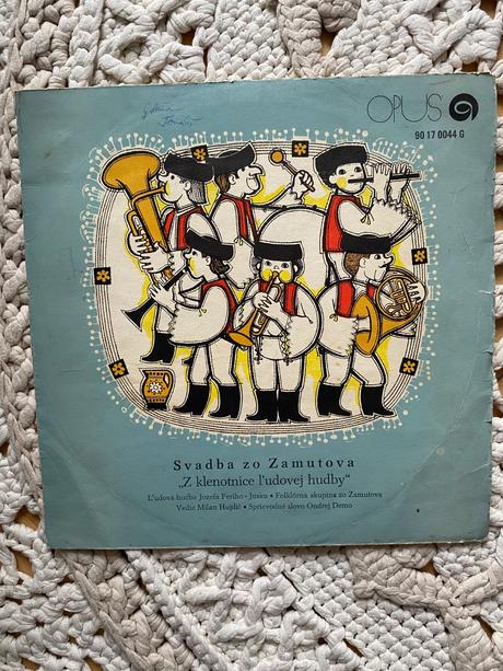 Vinylová platňa - svadba so zamutova, 