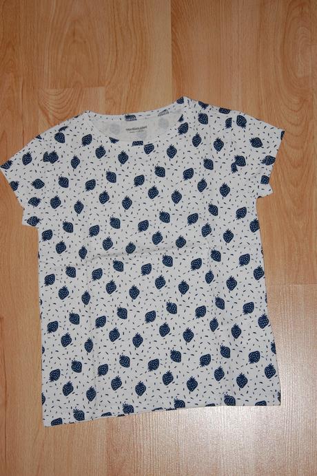 Tričko s jahôdkami, vertbaudet,110