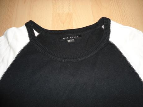 Cierno-biely sveter, m