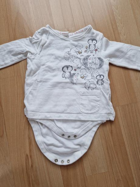 Body sdlhym rukávom 8ks - č.74, 74