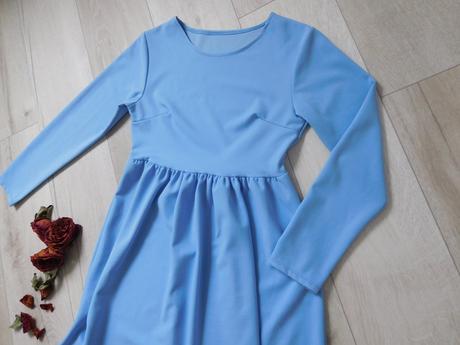 Bledo modré šatočky -38v,, 38