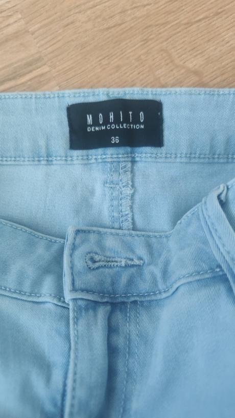 Riflova sukňa, mohito,36