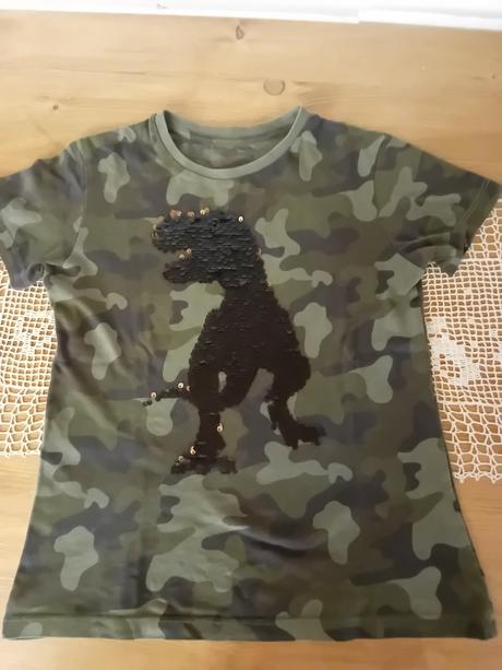 Tričko s flitrovým dinosaurom, next,134