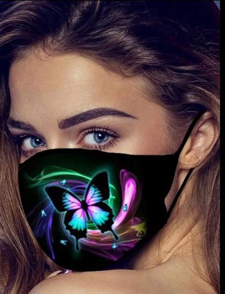 Prekrásne štýlové rúška,