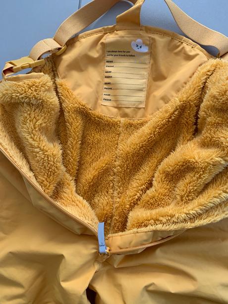 Zateplené nohavice do dažďa 98/104, tchibo,104