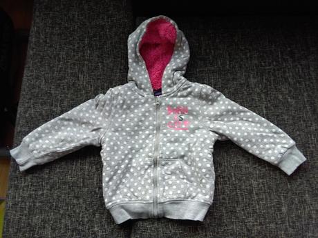 Mikina zateplená kožušinou, lupilu,98