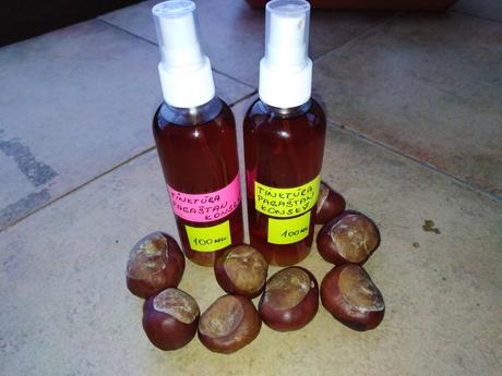 Tinktúra s pagaštanu konského,na cievy,klby,chrbti, 