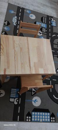 Detský stôl a stoličky, 