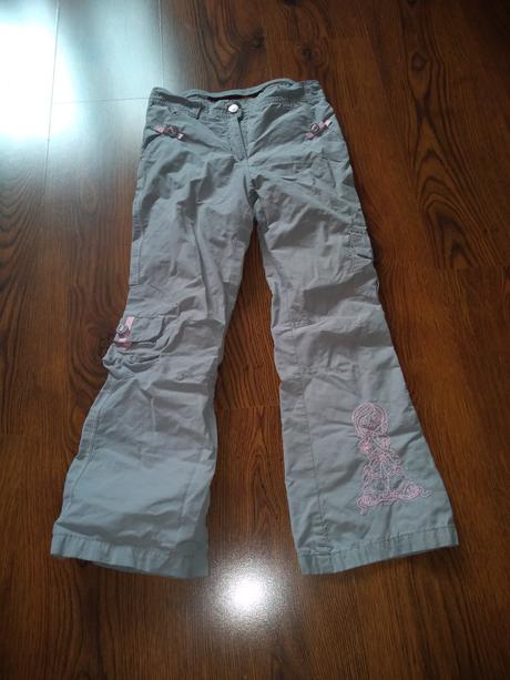 Zateplené nohavice s nastaviteľnou gumičkou, 128