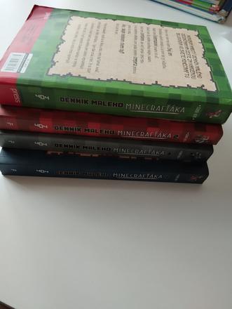 Denník malého minecrafťáka 1,2,3,4,