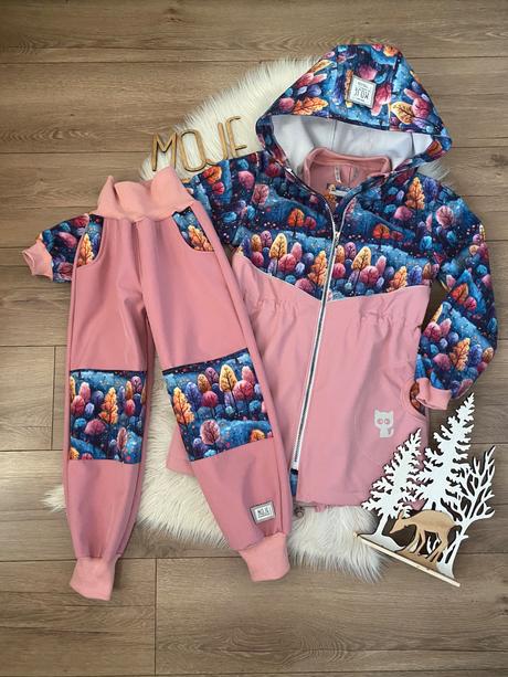 Softshellove nohavice, 92 - 128