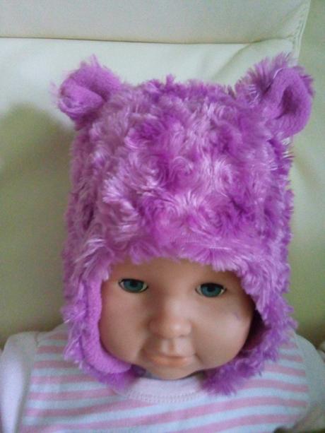 Čiapočka na zimu 6-12mesiacov., f&f,74