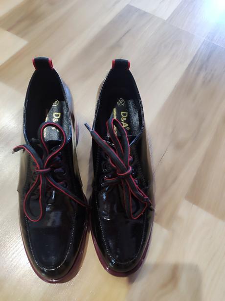 Čierne topánky d&a, 37
