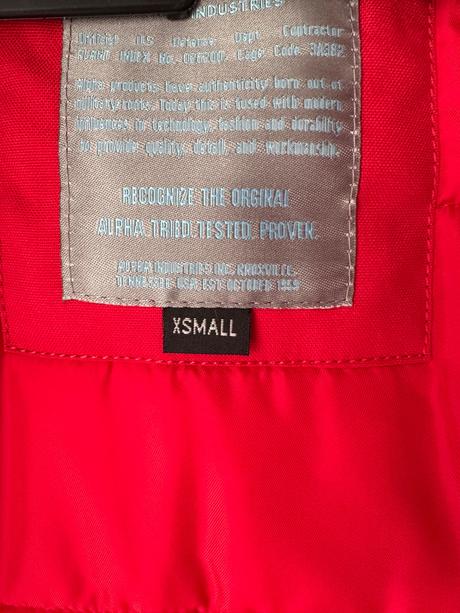 Alpha industries zimna parka/bunda, s