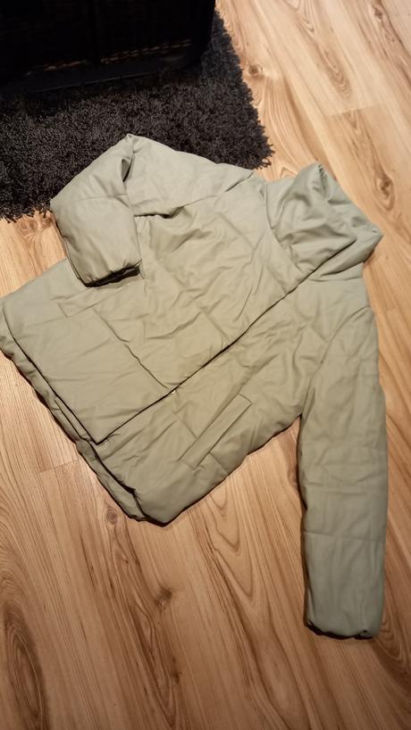 Koženková zimná bunda, reserved,xs