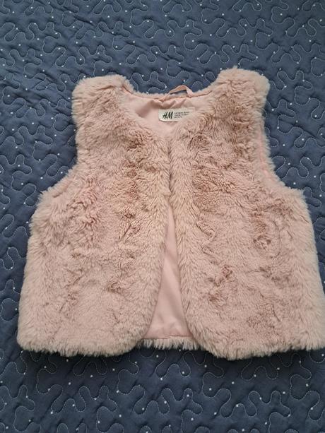 Chlpatá vestička, h&m,110