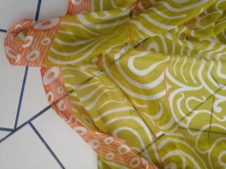 Plážová šatka xxl, 