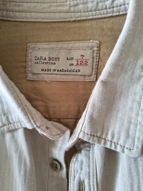 Košeľa zara v. 122, zara,122