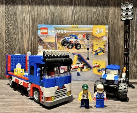 Lego creator 31085 mobilné kaskadérske predstave, 