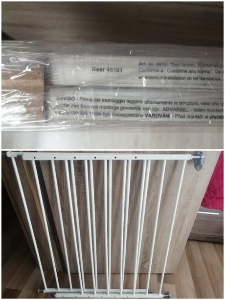 Reer zábrana basic, kovová, silmple-lock 46101, reer