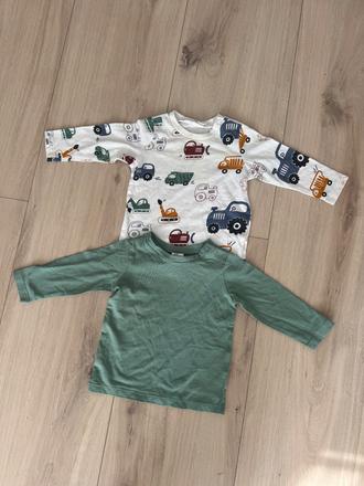 2ks tričiek 2-4mesiacov, h&m,68