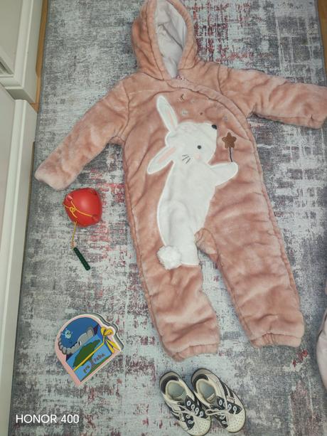 Dekovinový overalík zajko 80-86, f&f,80