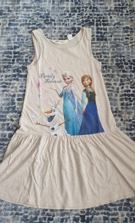 Letné šaty č.122-128, h&m,122