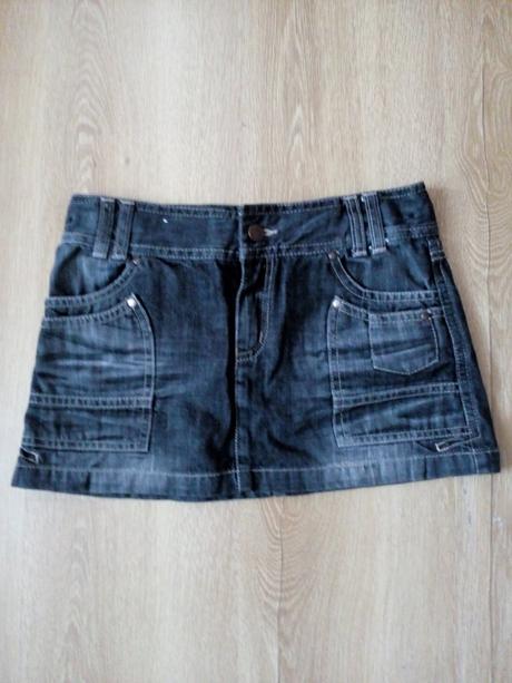 Riflová sukňa, marks & spencer,152