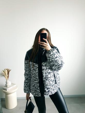 Štýlová oversize bunda, l