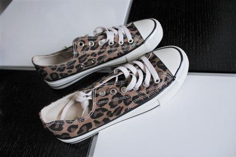 Plátenky leopard print unisex, 41
