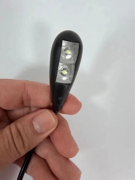 Flexibilné štipcové led svetlo na čítanie mighty b, 